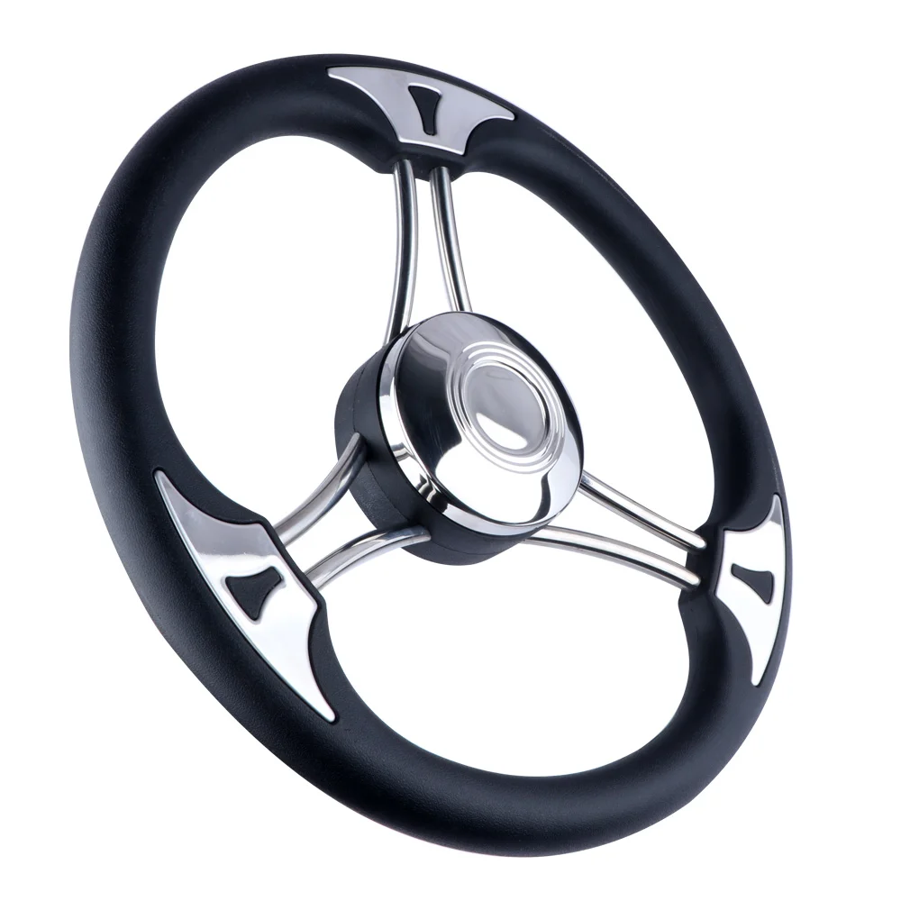 Volante Marinho De Aço Inoxidá - Fishing Boat Steering Wheel avaliação e preço