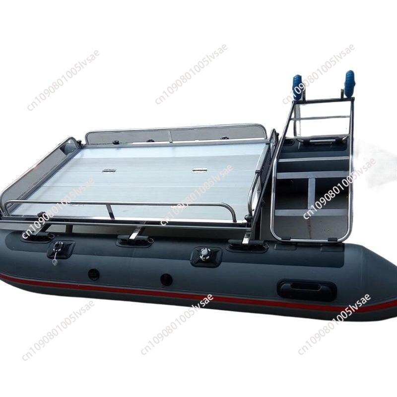Barco Inflável de Alumínio com - Fishing Boat Inflatable avaliação e preço