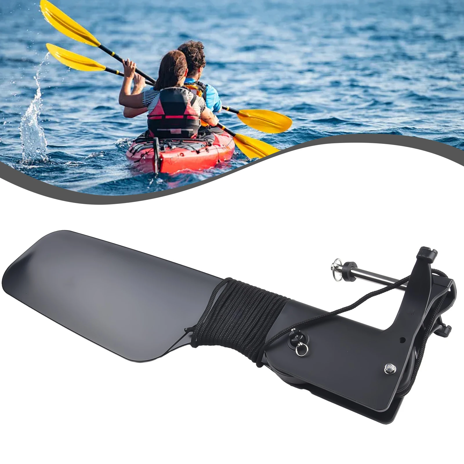 Leme de cauda grande para caia - Fishing Boat Steering Wheel avaliação e preço