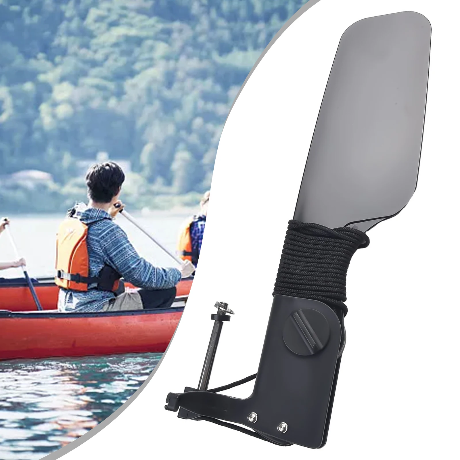 Leme de cauda grande para caia - Fishing Boat Steering Wheel avaliação e preço