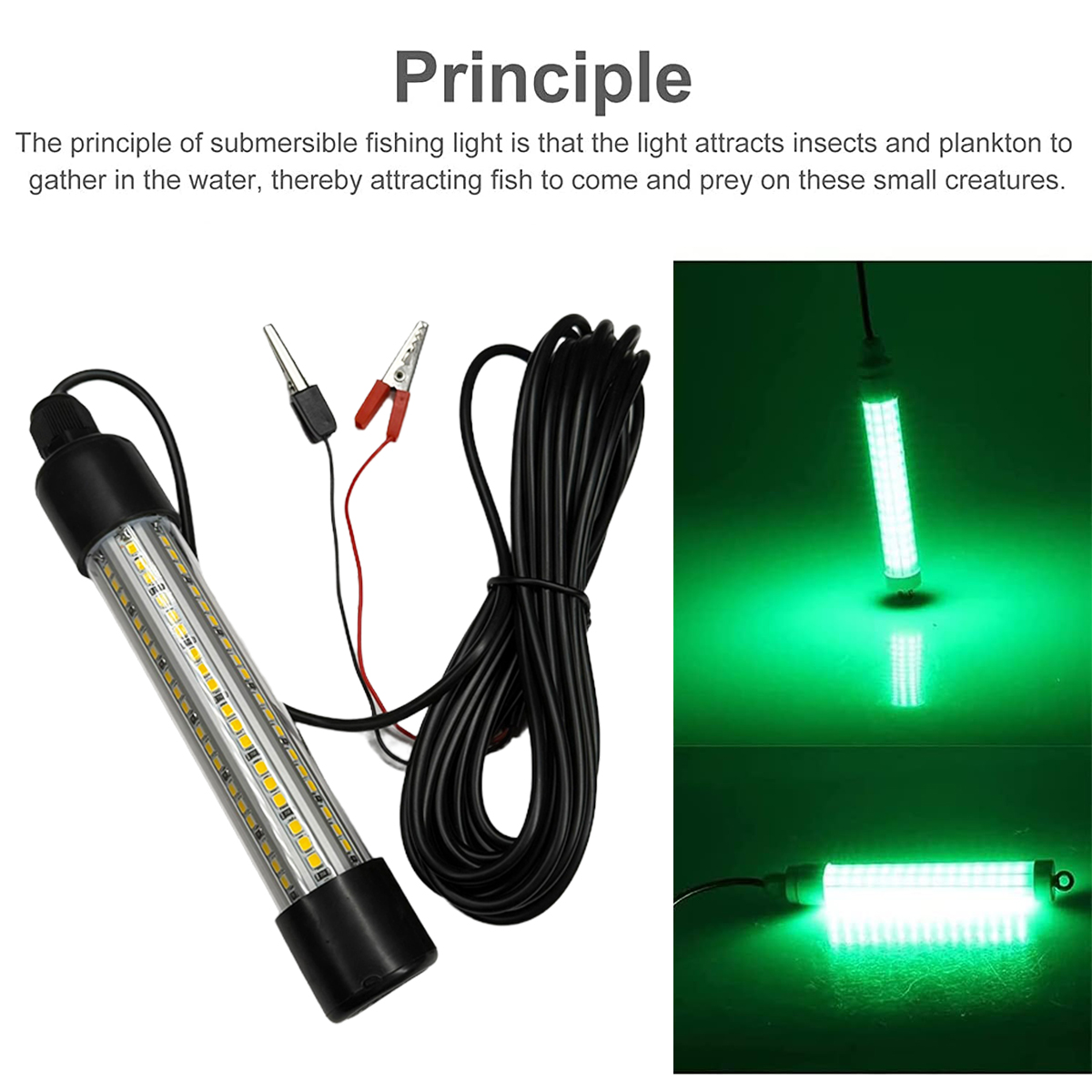 Led Underwater Fishing Light F - Fishing Boat Navigation Light avaliação e preço
